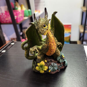 Cantaloupe dragon from the garden dragon collection design by Stanley Morrison